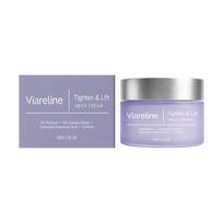 VIARELINE Moisturizing Neck Cream: Soft, Nourishing, Skin-Friendly, and Smoothing Care. gray