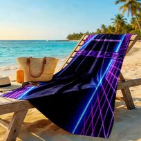 Roblox Personalized Name Beach Towel Super Soft & Absorbent Perfect for Traveling Yoga Camping and Swimming 80cmx160cm(31x63inch)