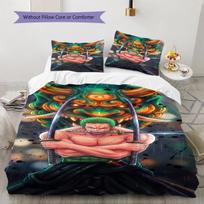 Roronoa Zoro One Piece Patogus Antklodės Užvalkalas Vaikų Lovos Patalynės Komplektas, Ypač Didelis Dydis Helovino Dovanos, Galimi Įvairūs Dydžiai -HE39 140*200cm/55x79in Single/Twin 3pcs
