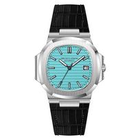 Specht & Söhne Nauji mados automatiniai mechaniniai laikrodžiai vyrams Šviečiantis 42 mm plieninis vandeniui atsparus klasikinis 5711 laikrodis Miyota-8215-Movt blue