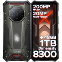 DOOGEE S300 Plus Atsparus telefonas 48GB+1TB Dimensity 8300 11000mAh Baterija 120W 6.78” FHD+120Hz 200MP Kamera Android16 Išmanusis telefonas