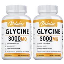 Pslalae Glicino kapsulės maisto papildas, 3000mg 120*2