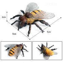 New Plastic Bee Ornaments Bees Tool Household Decor Lifelike Model Desktop Decorations Realistic Insect Unisex