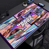 Game Grand Theft Auto Mouse Pad - Non-Slip Rubber Base, Smooth Surface for Work,Gaming,Office,And Home Use, Desk Mouse Pad 40cmx90cm