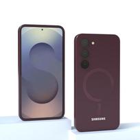 Skirta Samsung Galaxy magnetinis dėklas S25 FE S25 S24 S23 S22 S21 S20 FE S25 Plus S25 Ultra Magnetinis Skystas Silikonas Atsparus Smūgiams Telefonas bordinė