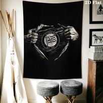 SK Sturm Graz poster Wall Hanging Printed Fabric Blanket Decorative Tapestries for Bedroom Living Room Home Decor 130cm x 150cm