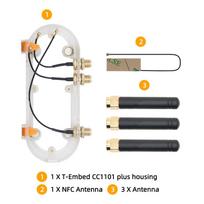 LILYGO® T-Embed CC1101 Plus External Antenna Upgrade Shell Kit with Antenna for Internal Antenna Version skaidri