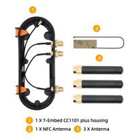 LILYGO® T-Embed CC1101 Plus External Antenna Upgrade Shell Kit with Antenna for Internal Antenna Version juoda