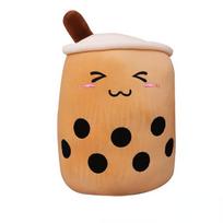 35CM Bubble Milk Tea Boba Cup Soft Stuffed Plush Pillow Cushion Kawaii Cute Toys Gift 35CM ruda