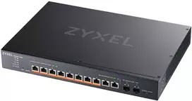 Šakotuvas Zyxel Komutatorius multi-gigabit išmanusis valdomas xs1935-12hp-zz0101f 8 prievadų 90 W PoE++ 400 vatų 802.3bt, 2x 10GbE, 2 SFP+ uplink
