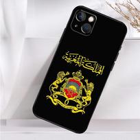 Marokas Maroc Maroko Vėliava Telefono Dėklas iPhone 14 13 12 11 16 15 Pro Max Plus Mini 7 8 X XR XS Max Minkštas Viršelis iPhone 12 Pro black