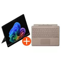 Microsoft Surface Pro 13″ (12th Edition) Touch Black Snapdragon X2 Plus 24GB/512GB Win11 EP2-73346 + Pro Keyboard with Pen Storage Sand (EP2-73346+8XA-00149) | EP2-73346+8XA-00149 | 0196388824182