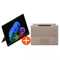 Microsoft Surface Pro 13″ (12th Edition) Touch Black Snapdragon X2 Plus 24GB/512GB Win11 EP2-73346 + Pro Keyboard with Slim Pen Sand (EP2-73346+8X6-00149) | EP2-73346+8X6-00149 | 0196388824182