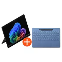 Microsoft Surface Pro 13″ (12th Edition) Touch Black Snapdragon X2 Plus 24GB/512GB Win11 EP2-73346 + Pro Flex Keyboard + Slim Pen Sapphire (EP2-73346+8YU-00027) | EP2-73346+8YU-00027 | 0196388824182