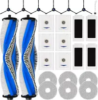 BTRSOLUS roboto dulkių siurblio priežiūros priedų rinkinys DEEBOT T30 Omni ir T30 Pro, 25 vnt., 25T30