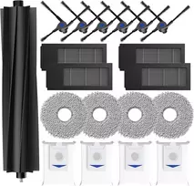Yoneenair 19 dalių priedų rinkinys robotams dulkių siurbliams Ecovacs Deebot X2 Omni, X2 ir X2 Pro