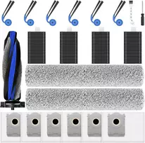 Fenkabs robotų dulkių siurblių priedų rinkinys Ecovacs Deebot T90 ir X12, 21 vnt., t90 pro omni