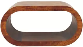 Artisan Furniture Amaya mango medienos kavos staliukas, kaštono atspalvio