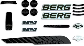 Berg Buddy 2.0 - Sticker set Trail Žalias