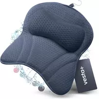 Vesta+ vonios pagalvė XXL su 6 siurbtukais ir 8 cm galvos atrama BK-L-DB