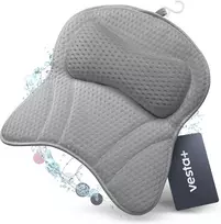 Vesta+ vonios pagalvė XXL 41 × 41 cm su 6 siurbtukais ir 8 cm galvos atrama BK-L-G