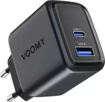 Voomy USB-C tinklo įkroviklis 35 W su USB-C ir USB-A jungtimis M635