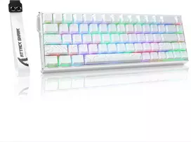 ATTACK SHARK žaidimų klaviatūra X68 MAX HE, 68 klavišų, USB-C, 8 kHz