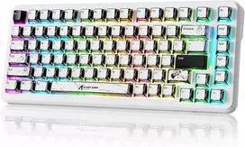 ATTACK SHARK žaidimų klaviatūra X82PRO HE, 75 %, magnetiniai jungikliai, 8000 Hz, RGB