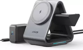 Anker MagGo 737 3 viename belaidė įkrovimo stotelė MagSafe 15 W B25993A1