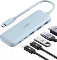 Anker USB-C šakotuvas 332 5 viename su HDMI 4K, USB-A ir 100 W PD A8355