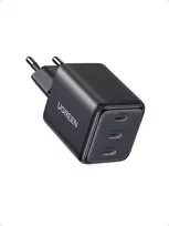 UGREEN tinklo įkroviklis USB-C 30 W su 3 USB-C prievadais, GaN, 85075