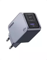 UGREEN Nexode Pro GaN tinklo įkroviklis 65 W su 2 USB-C ir USB-A jungtimis, 25261