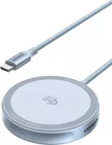UGREEN magnetinis belaidis įkroviklis Qi2 25 W su USB-C 1.5 m laidu W753