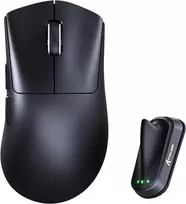 ATTACK SHARK V8 belaidė žaidimų pelė, 8000 Hz, PAW3950MAX, 42000 DPI, Bluetooth