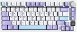 ATTACK SHARK mechaninė belaidė klaviatūra X820Ultra, 75 %, RGB, Bluetooth, 2,4 GHz, USB-C