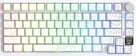 ATTACK SHARK mechaninė belaidė klaviatūra X820Ultra, 75 %, Bluetooth, RGB
