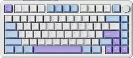 ATTACK SHARK mechaninė žaidimų klaviatūra X85, 75 %, Bluetooth, 2,4 GHz, USB-C, RGB