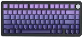 ATTACK SHARK mechaninė žaidimų klaviatūra 75 %, 81 klavišo, RGB, X85