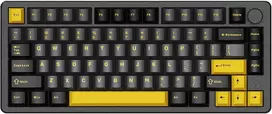 ATTACK SHARK mechaninė belaidė klaviatūra 75%, RGB, Bluetooth, USB-C, X86