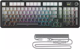 ATTACK SHARK mechaninė žaidimų klaviatūra X98PRO, 98 klavišai, Bluetooth