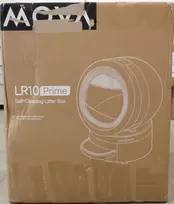 Išparduodama. MOVA Smart Self-Cleaning Cat Litter Box MeowgicPod LR10A Baltas PAŽEISTA PAKUOTĖ DEMO 24 mėn.