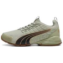 Puma Comfortable Versatile Shock Absorbing Breathable Low Top Running Shoes Women Sneakers Gray Green Black 309720-27 44.5 gray