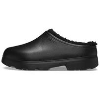 Crocs Dylan Lined Clog Comfortable Versatile Chef Shoes Anti-Wear Closed-Toe Slippers Unisex clogs Black 210060-001 43-44 gray