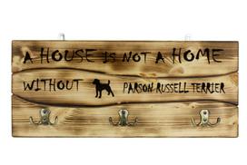 Parson Russell Terrier - clothes hanger with a dog, medal display, home decoration from the Art-Dog brand