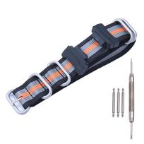 Nylon Strap Adapter Suitable for G-Shock GA100 DW-5600/8900 GW-B5600GB-5600 GW-6900 Men's Watch Band Heavy Duty Metal Buckle 16mm black