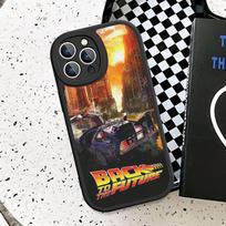 Back To The Future Phone Case For IPhone 16 15 14 13 12 11 Pro Max Plus Leather Cover iPhone 16