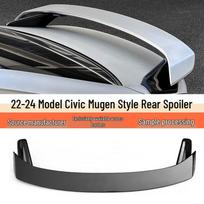 Honda Civic 11 gen (2022–2024 m.) Mugen stiliaus dviejų spalvų galinis spoileris, montavimas be gręžimo Unfinished gray