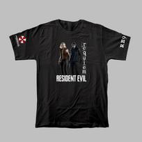 Resident Evil 9 Requiem Grace Ashcroft Graphic 100Cotton Unisex Shirt 2026 New Y2k Short Sleeve shirtUmbrella Corporation logo 3XL black