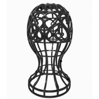 Large Detachable Wig Stand Display with Thickened Support gray