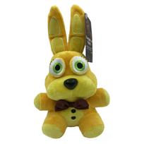 Naktis *Five At Freddy Fnaf Mielos pliušinės žaislinės žaidimo lėlės Bonnie meškiukas Foxy animacinių filmukų kimštos lėlės Freddy žaislas dovanos vaikams suaugusiems vaiko gimtadienio dovana brown